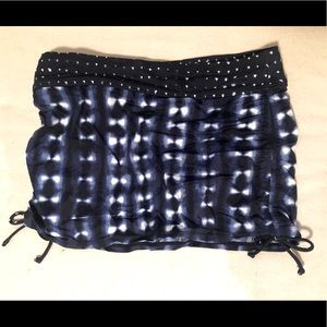 NWOT Athleta Mashiko Scrunch Skirt Bikini Bottom Size Small